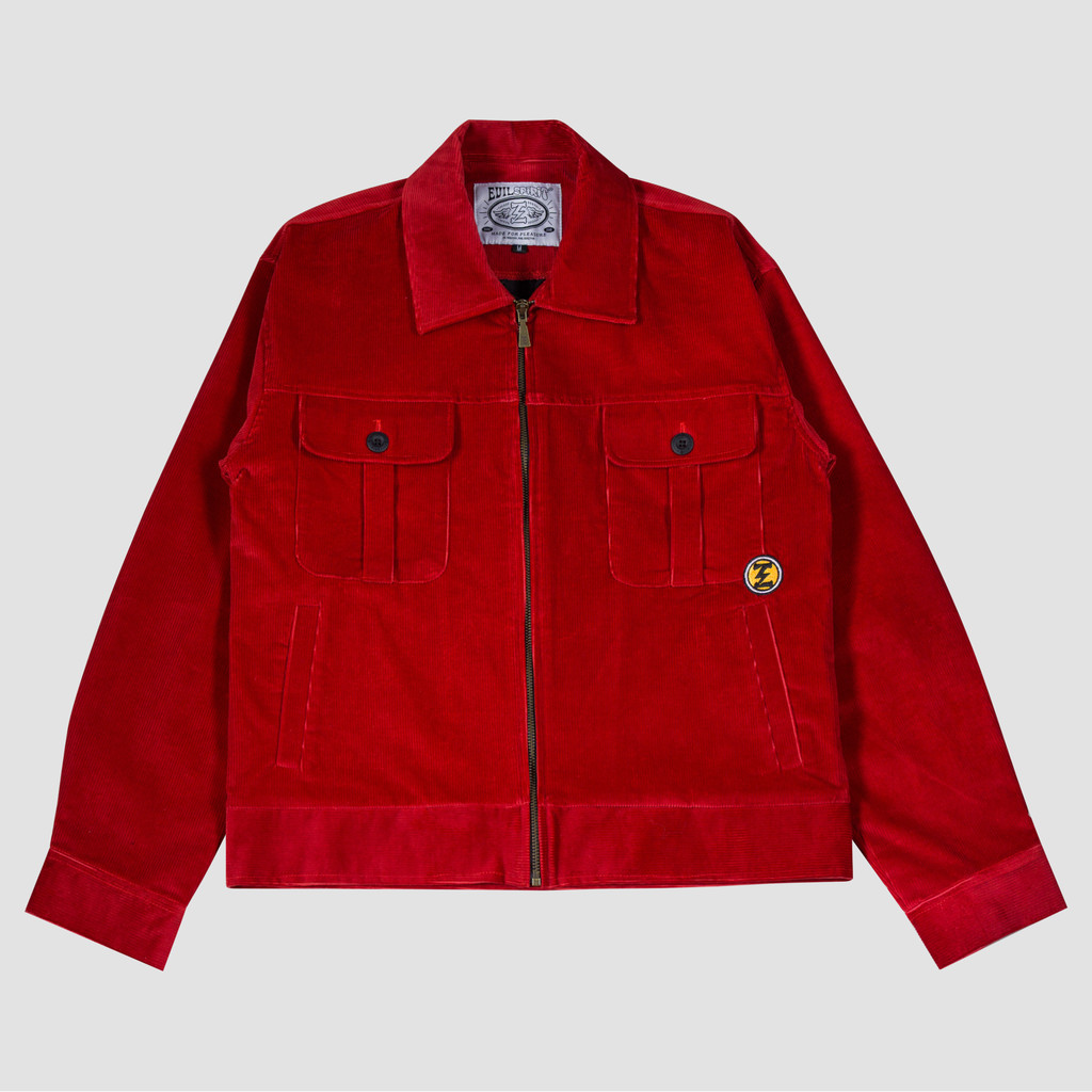 EVILSPIRIT JACKET CORDUROY - HARMONY RED UNISEX
