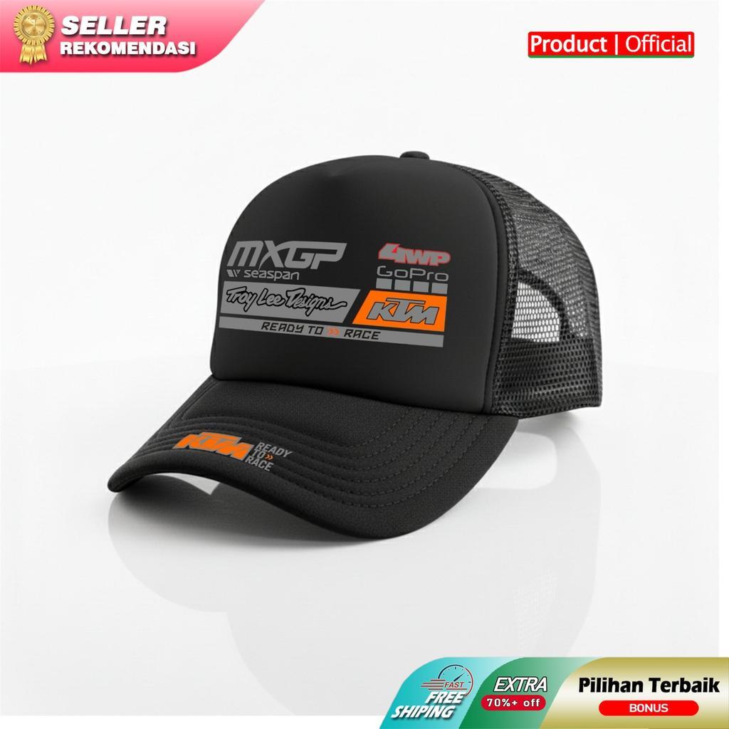 Topi Truck MXGP KTM Premium || Topi Baseball Premium Original