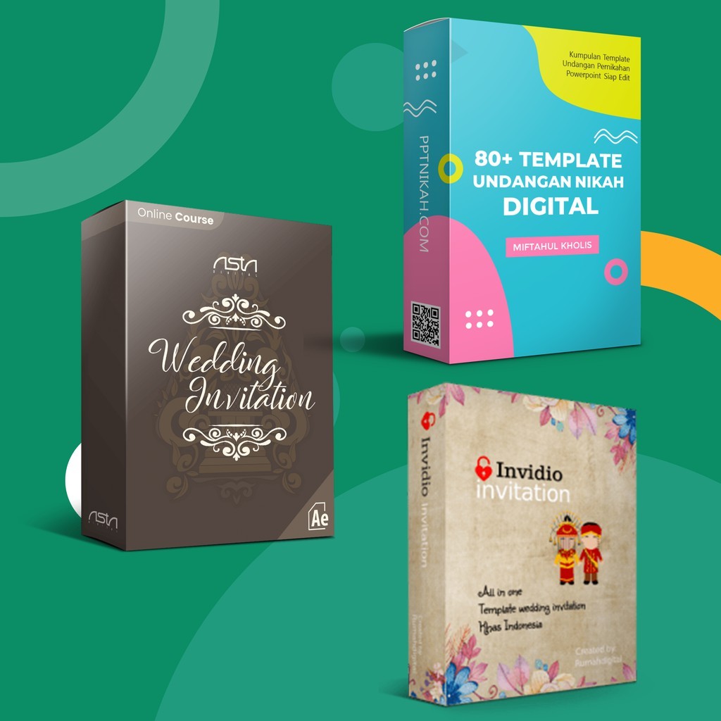 AstaDigital Wedding - PPT Nikah - Invidio Wedding Invitation