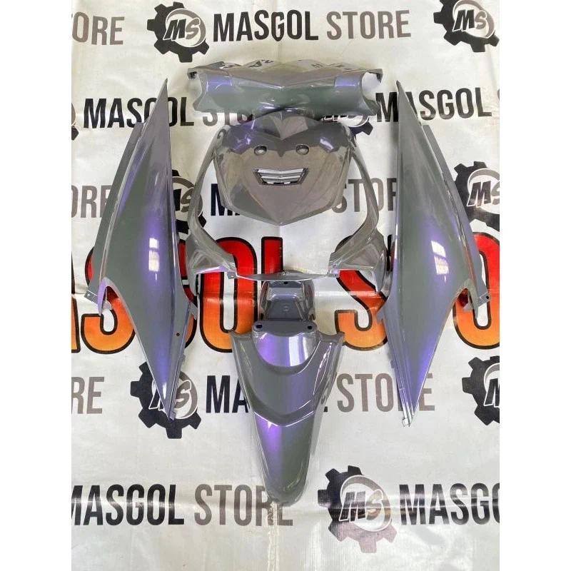 Full Body Halus Honda Beat Karbu warna Abu Grey Lembayung Ungu