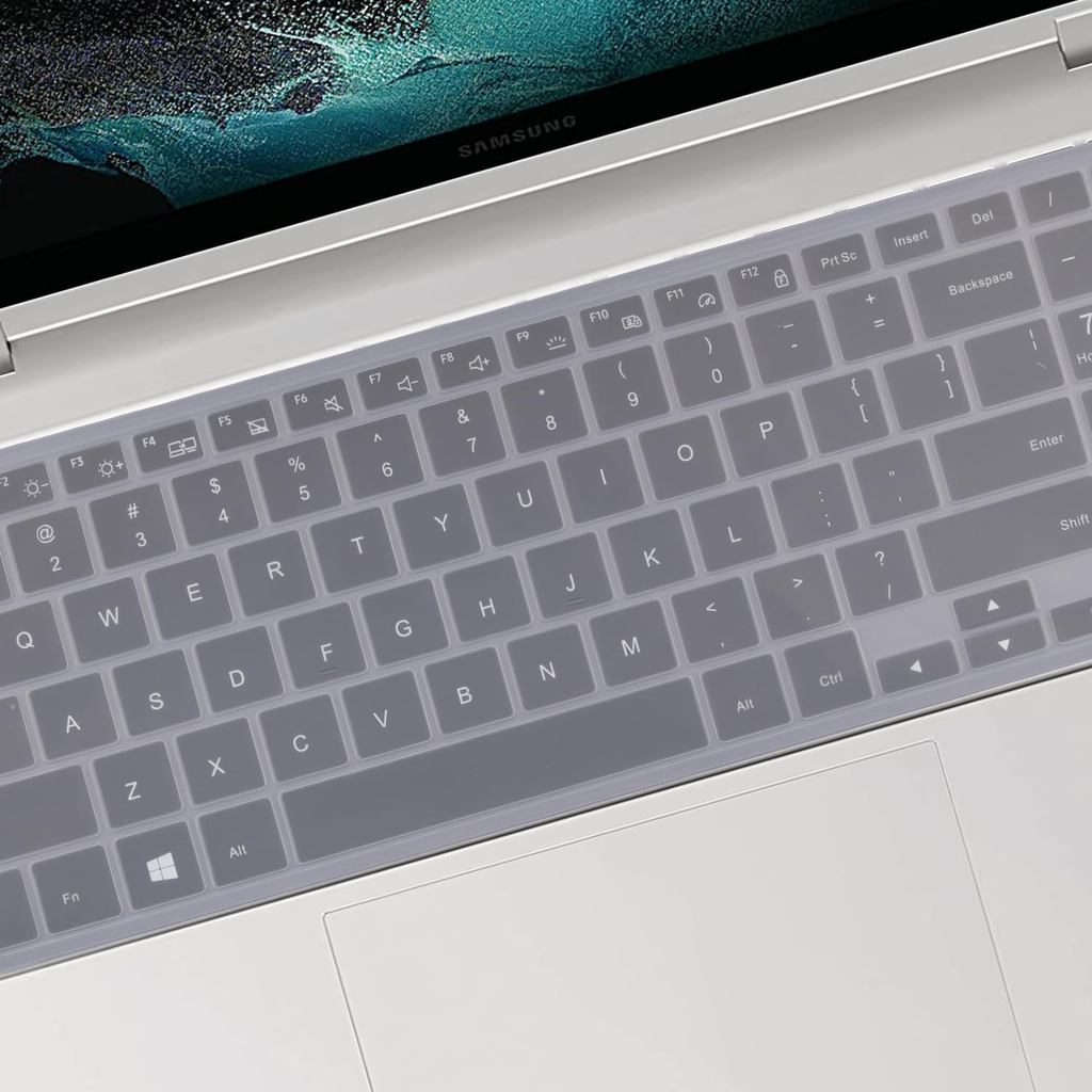 Silicone Laptop Keyboard Cover Skin for Samsung Galaxy Book 4 Pro 156  inch  Samsung Galaxy Book 4 U