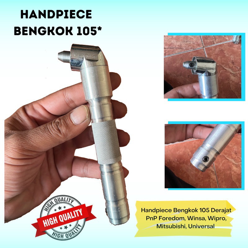 Tuner Bengkok 105° PNP Bor Tuner Foredom Winsa dll