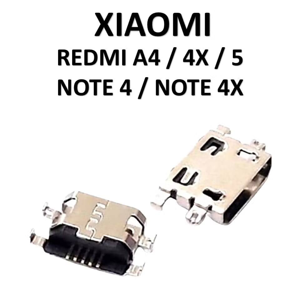 Papan Konektor Cas Xiaomi Redmi 4A 4X Note 4 4G Snapdragon/MTK | Board Charger + Mic Full Set