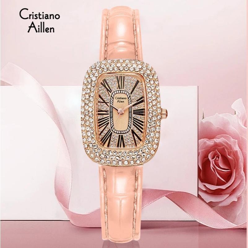 JAM TANGAN WANITA CRISTIANO AILLEN 0852 KULIT
