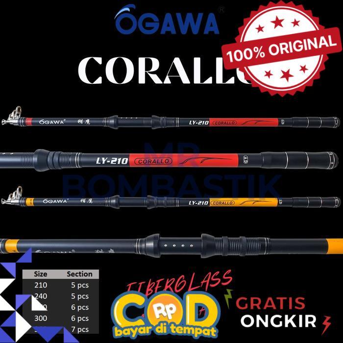 Joran Antena Ogawa Corallo Panjang  210 240 270 300 360 - 300 -bomb