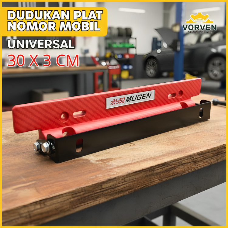 Dudukan Plat Nomor Mobil Universal Tatakan Frame Plat Nomor Mobil JDM