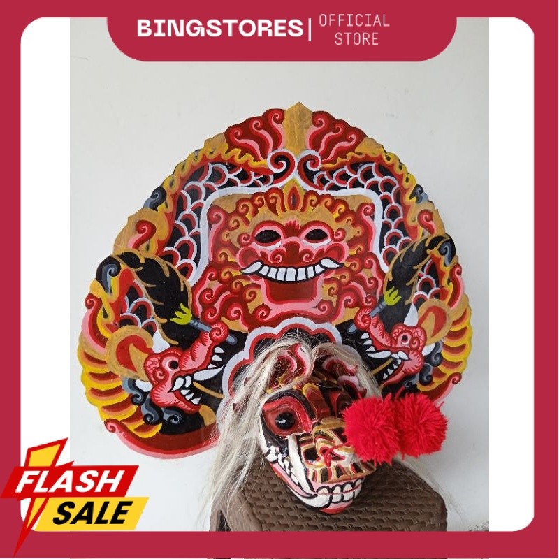 barongan telon,barongan kayu, barongan telon, barongan pentas BK