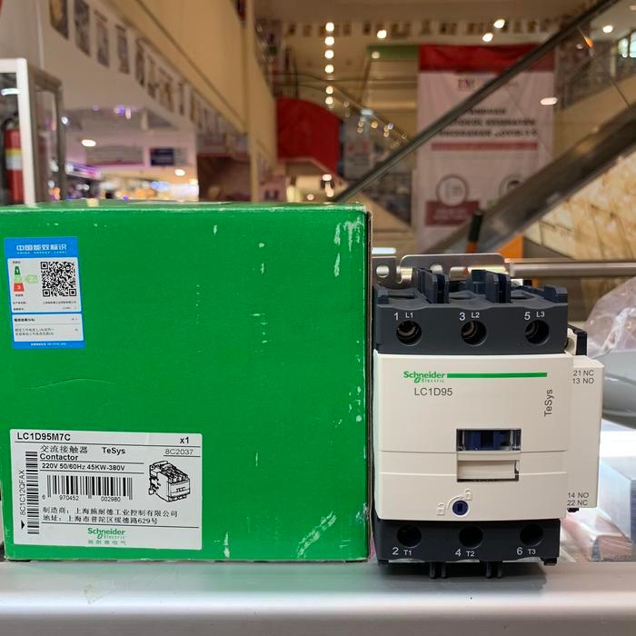 kontaktor lc1d95m7 schneider cina