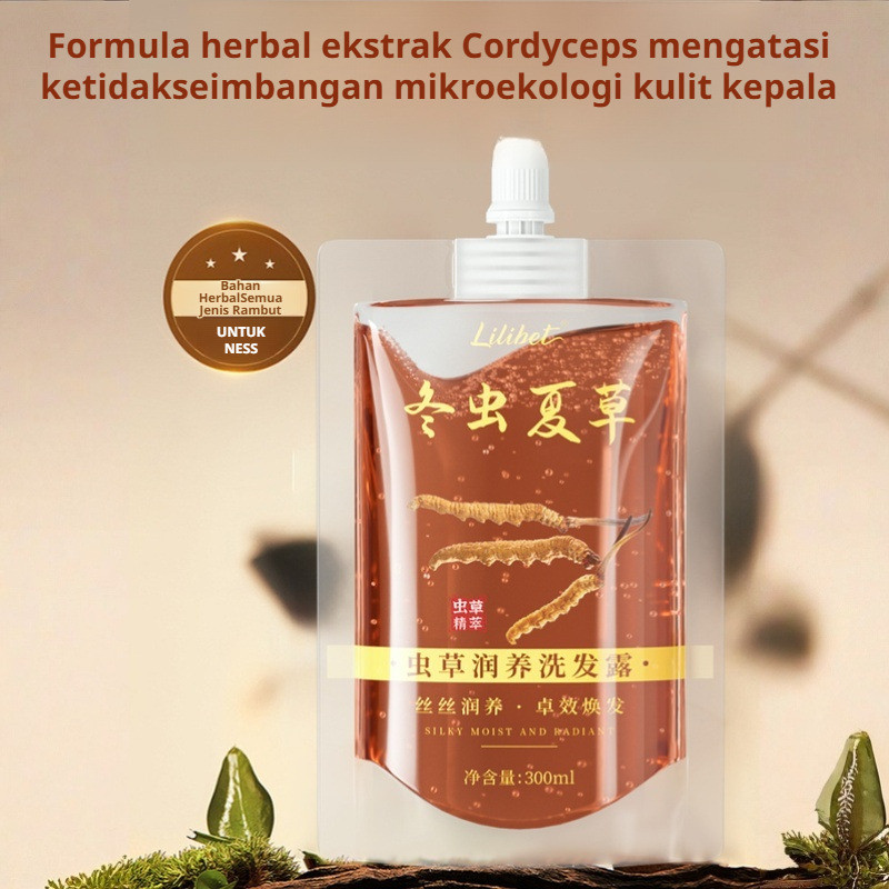 Atasi Uban Dan Rontok  Shampoo Perawatan Dengan Ekstrak Cordyceps Shampoo Anti Uban/Anti Rontok/Cord