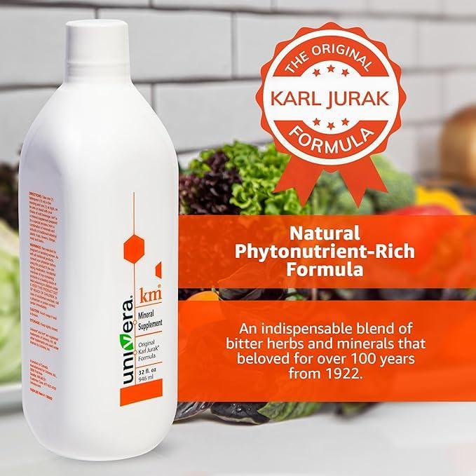 Univera Matol KM Potassium Supports Mineral Supplement - 32 fl oz Body's pH Blood Balance Original K