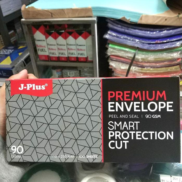 Amplop Putih J-Plus 90 (Panjang)