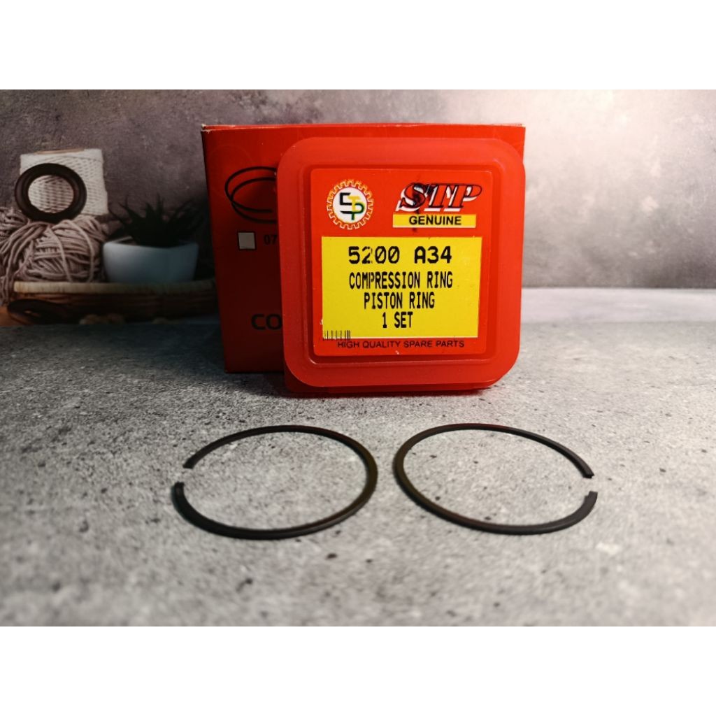 RING PISTON SINSO 5200 STP/RING PISTON CHAINSAW 5200 STP TERLARIS