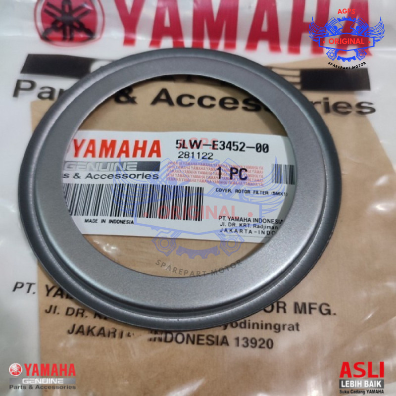 Cover rotor filter plat krek kruk as nouvo z nouvo sporty Mio sporty 5lw-e3452-00