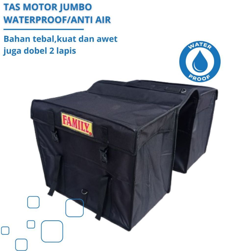 TAS MOTOR   JUMBO tas obrok motor krombong
