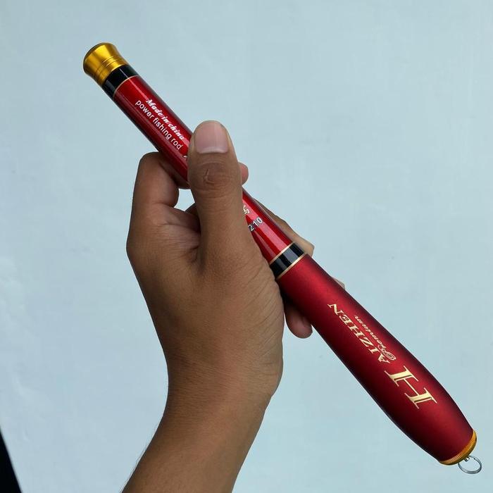 Promo Joran Tegek Haizhen Premium Power Fishing Rod Spek Kaku Panjang Ruas 23cm Carbon Material - sp