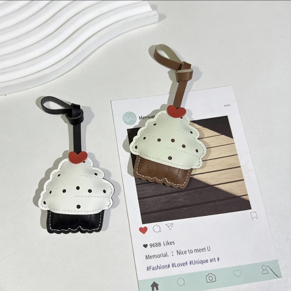 Po 21hari gantungan keychain cupcakes // bagcharm cupcakes viral //keychain cupcakes //bag acesories