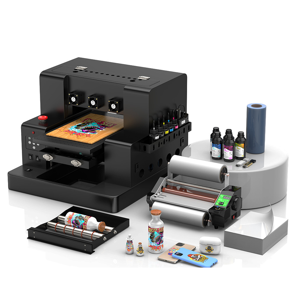 A3 UV Printer Impresor A3 L805 UV DTF Printer Machine UV Flatbed Printer For Bottle Wood Metal A4 UV