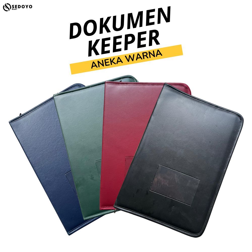Map Dokumen Keeper Folio F4 Waterproof Anti Air Resleting