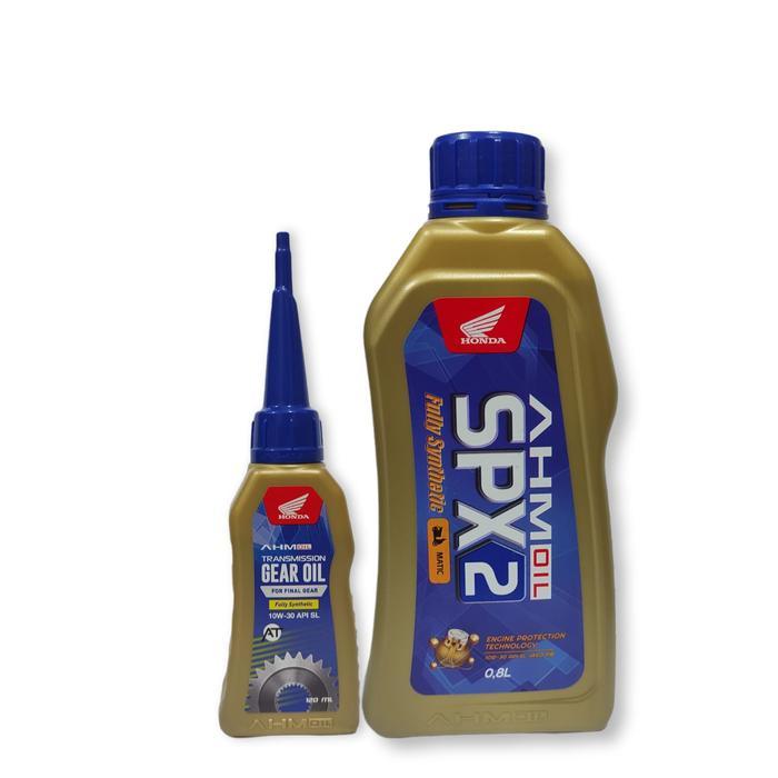 PAKET OLI SPX 2 MATIC DENGAN OLI GARDAN SPX FULL SYNTHETIC ORIGINAL