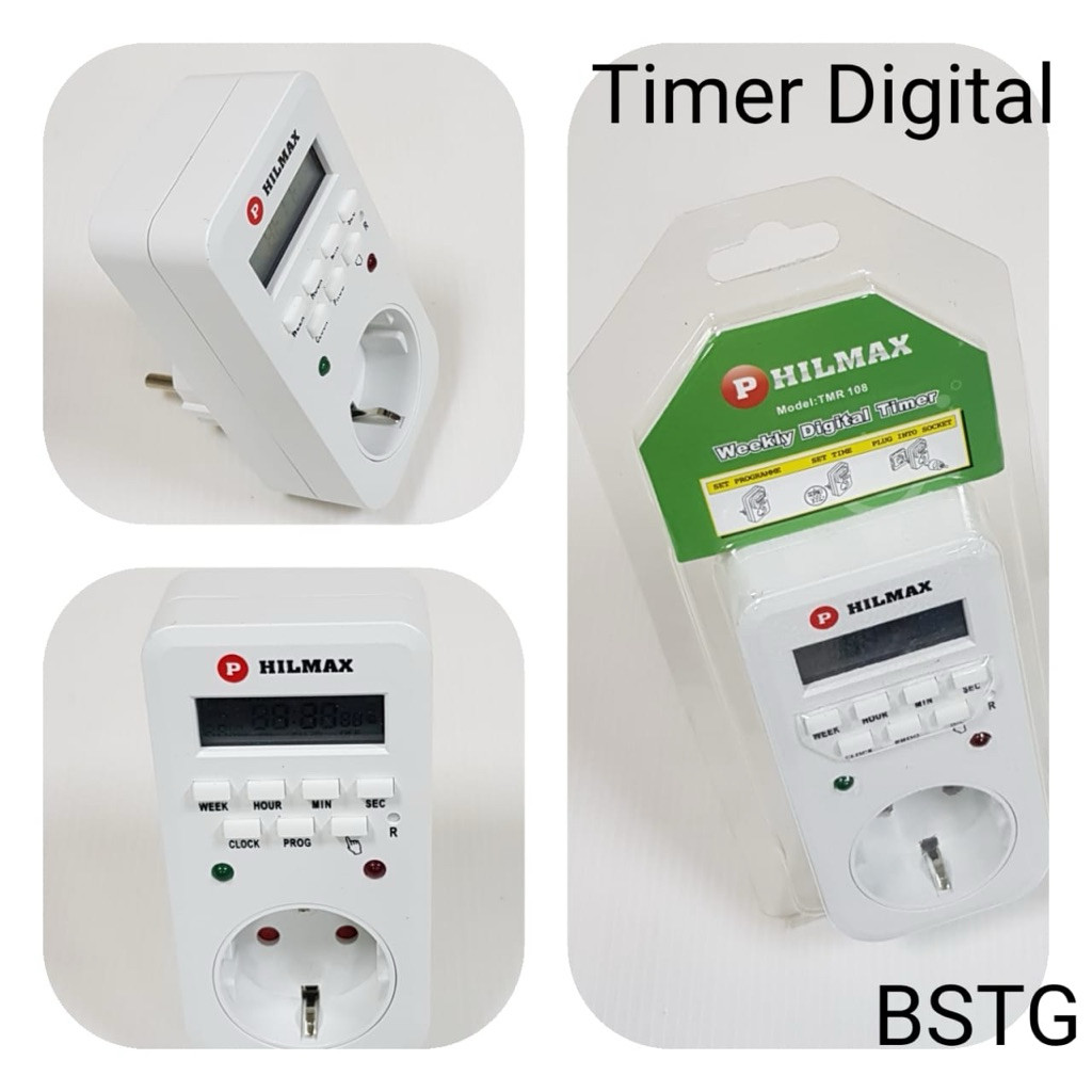 Stop kontak digital timer digital kaiser stop kontak digital Philmax