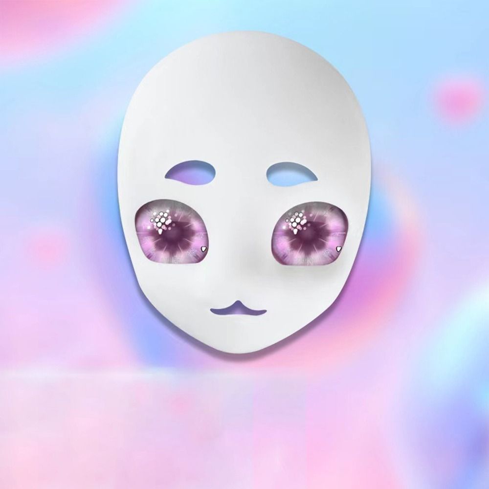 Kawaii 3D Cosplay Kigurumi Base Beast Skull Mask DIY Plastic Cat Head Skull Masks Animal Fursuit Hea
