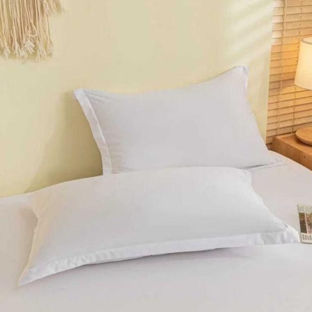Pillow Case Frame 70x50 - TC300 White Sarung Bantal Putih