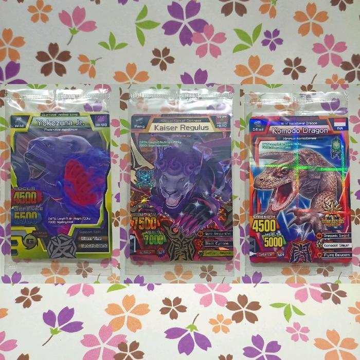 kaiser regulus gold champion set yokozuna Jr - komodo dragon - strong animal kaiser