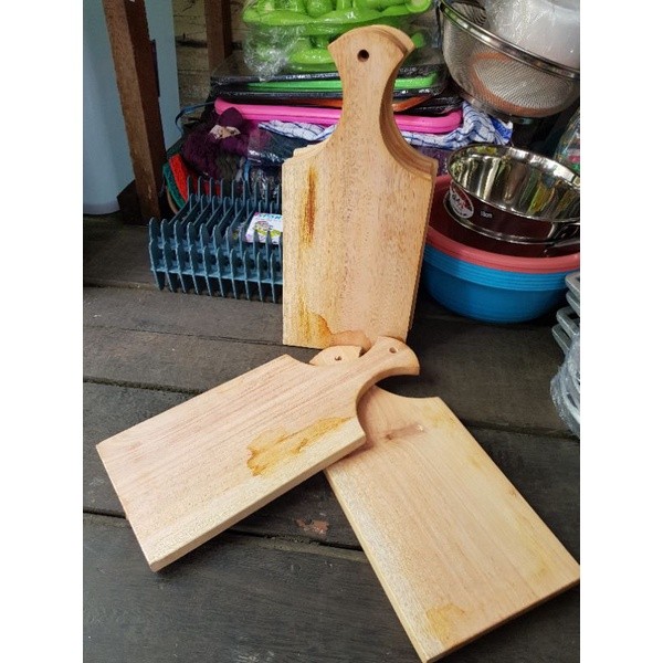 telanan kayu talenan kayu pimpong & duduk - ABH