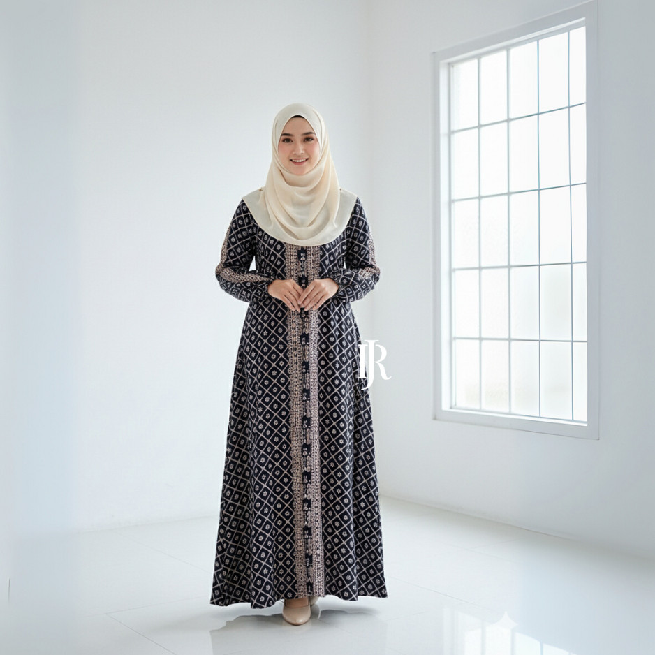 Abaya wanita gamis rayon premium rayon jumbo simple elegan