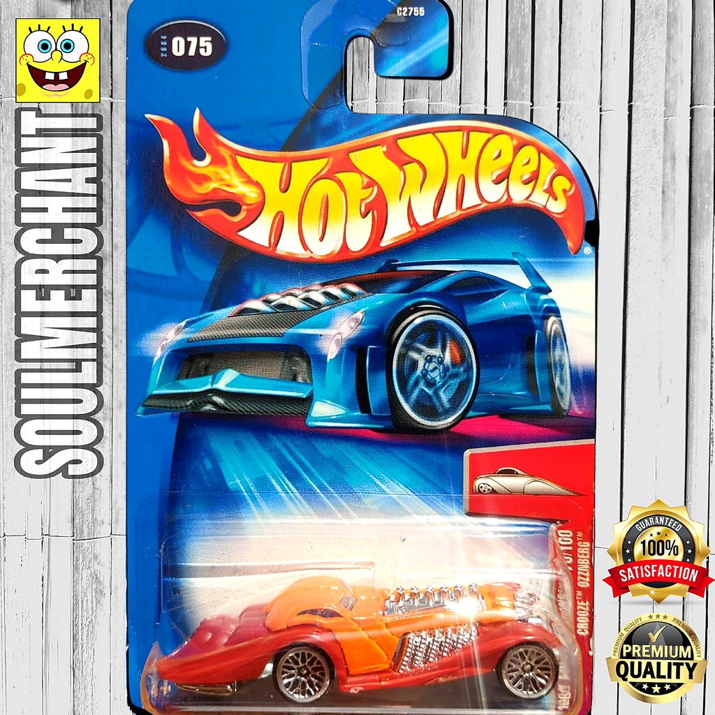 Hot Wheels Crooze Ozznberg Orange First Edition Mainan Diecast Classic Car