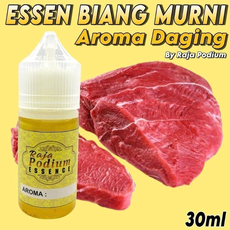 30 ML -  Essen Oplosan Aroma Daging Khusus Mancing Ikan Mas, Lele, Bawal, Essen Daging Khusus Ikan M