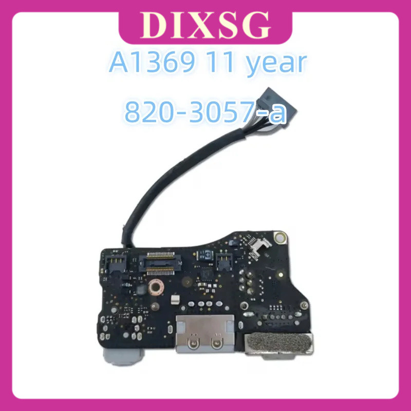 Tested I/O USB Auo Board For Macbook Air 13" A1369 A1466 Power DC Jack 2011 2012 2013 2014 2015 2017