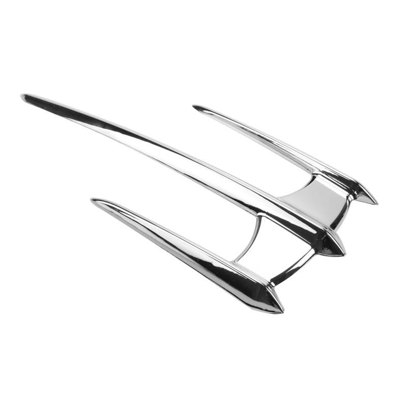1pcs Front Fender Accent Trim For Honda Goldwing GL1800 F6B VTX1300 VTX1800 Motorcycle Chrome Decora