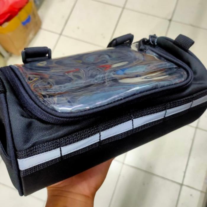 tas depan stang sepeda roadbike mtb fixie gravel