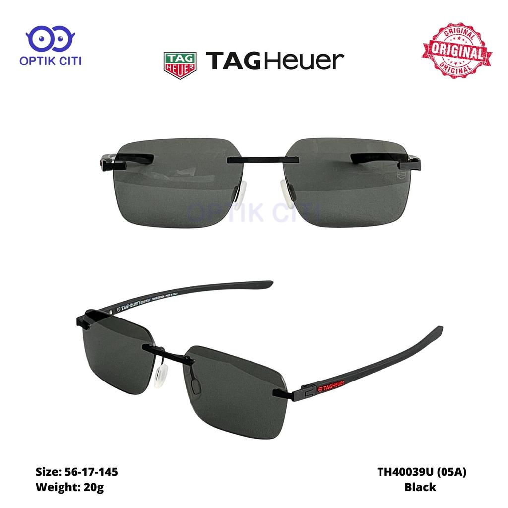 Kacamata Sunglasses Pria Tag Heuer Essential TH 40039 U -05A - S 56 Original