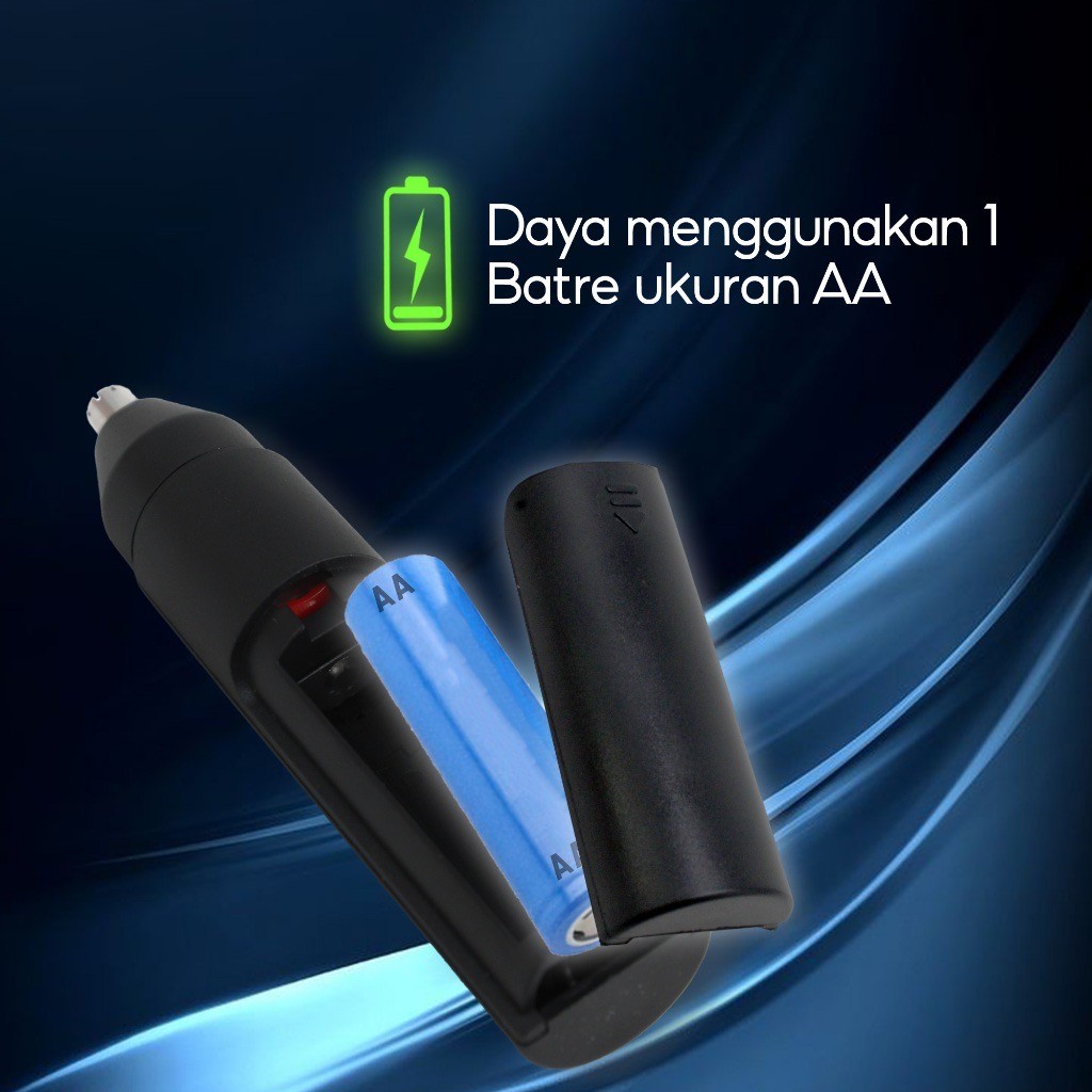 (MGS) Cukur Bulu Hidung Nose Hair Trimmer / Alat pencukur bulu hidung elektrik/Alat pencukur bulu hi