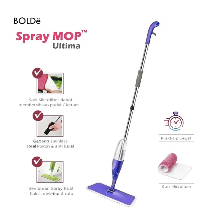 SPRAY MOP ULTIMA BOLDe Garansi 100% ORI