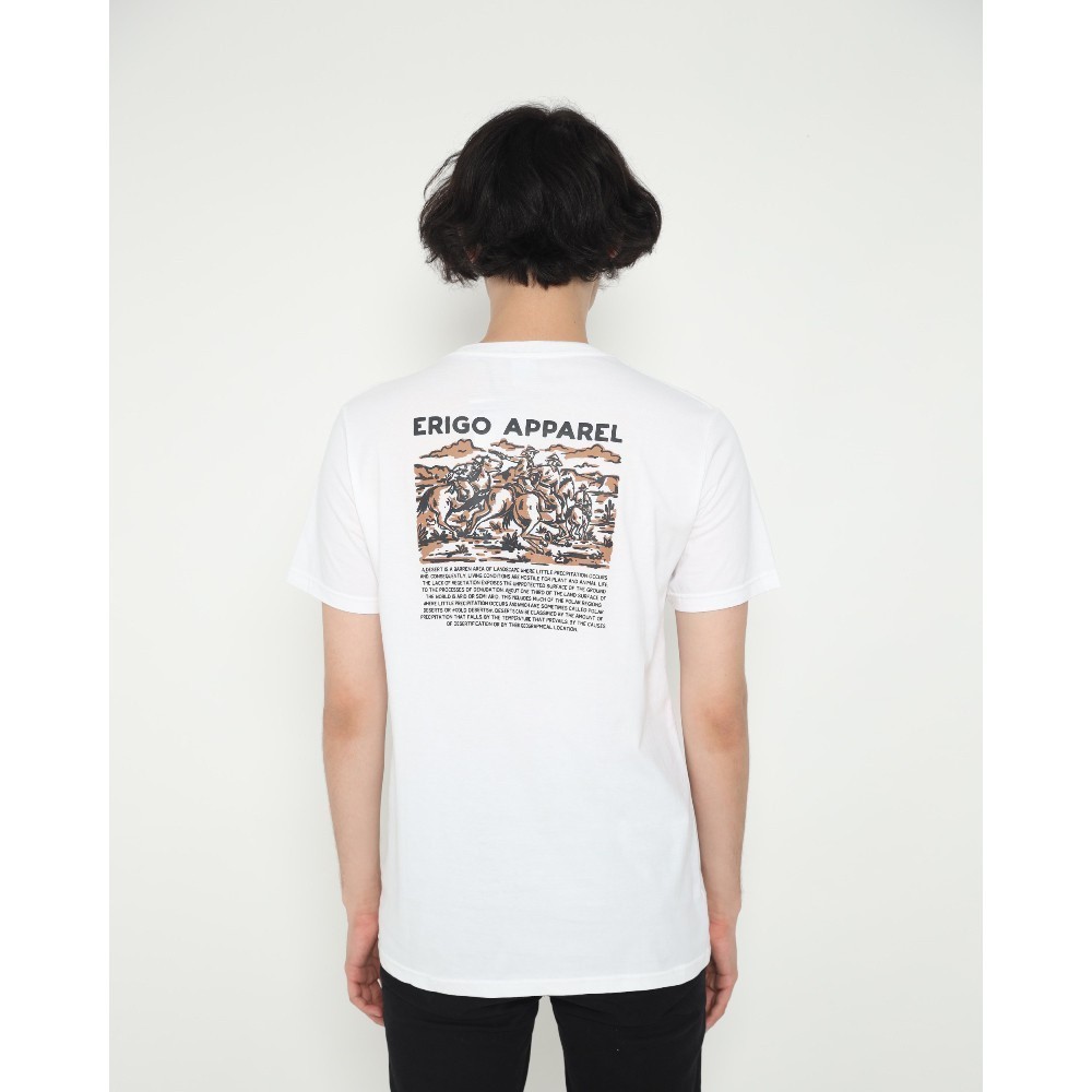 ORI Erigo T-Shirt Geographical White Unisex