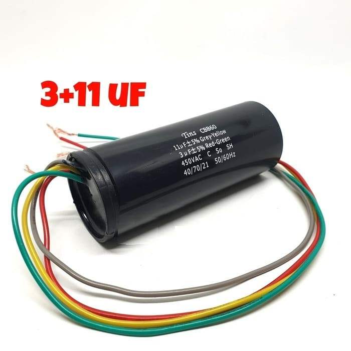 Kapasitor Mesin Cuci 11-3 Mikro Capasitor Mesin Cuci Sharp 11+3