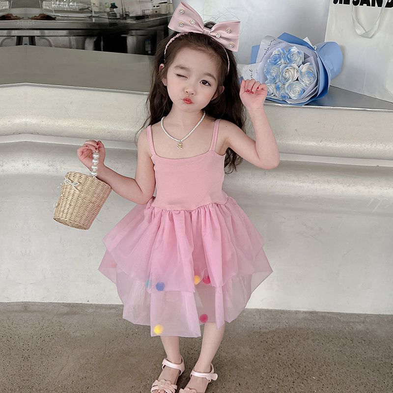 [COD]Gadis-gadis cantik warna-warni bola sling gaun gaun