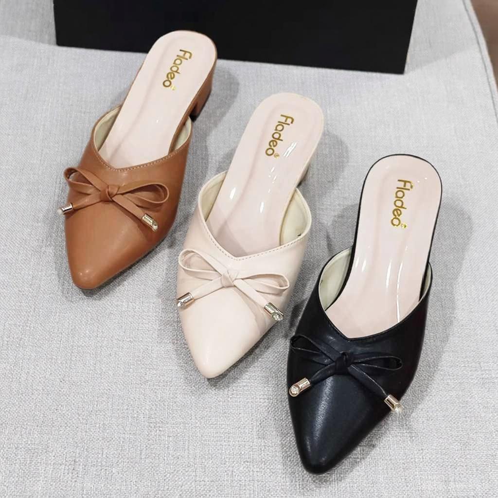 Sandal Wanita Termurah 3cm FLADEO (hak pita besi)