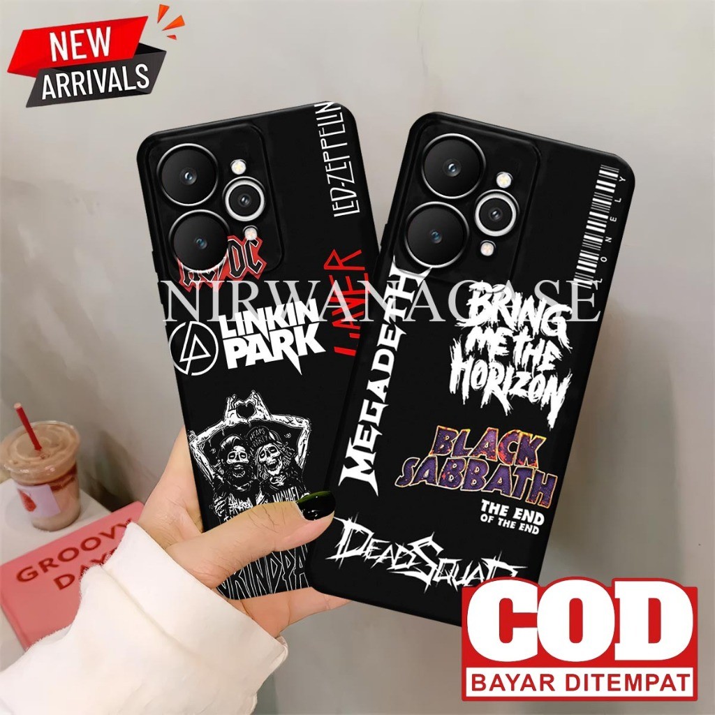 Cassing Hp Realme 15 - Realme 15 pro - Realme 14 - Realme 14T Terbaru Motif Stiker Abstrak Case Pro 