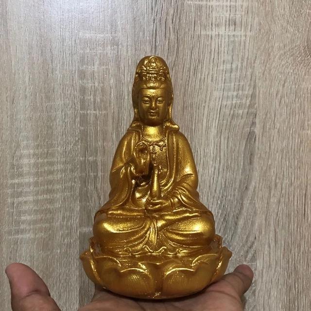 [SUMBER_HOKIMU_999] FENG SHUI PATUNG DEWI KWAM IM EMAS GOLD / GUAN YIN