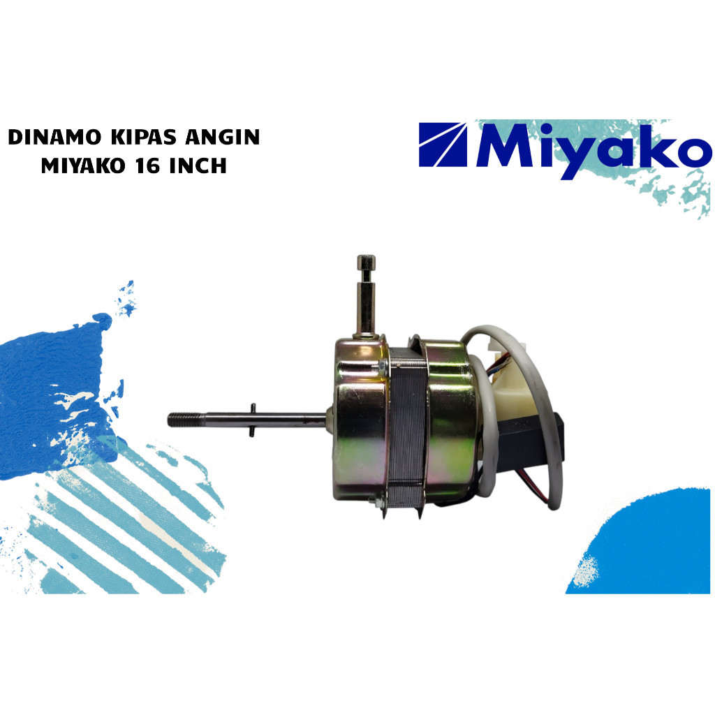 DINAMO KIPAS ANGIN MIYAKO 16 INCH MOTOR KIPAS ANGIN MIYAKO 16 INCI DINAMO KIPAS MIYAKO 16 INCH