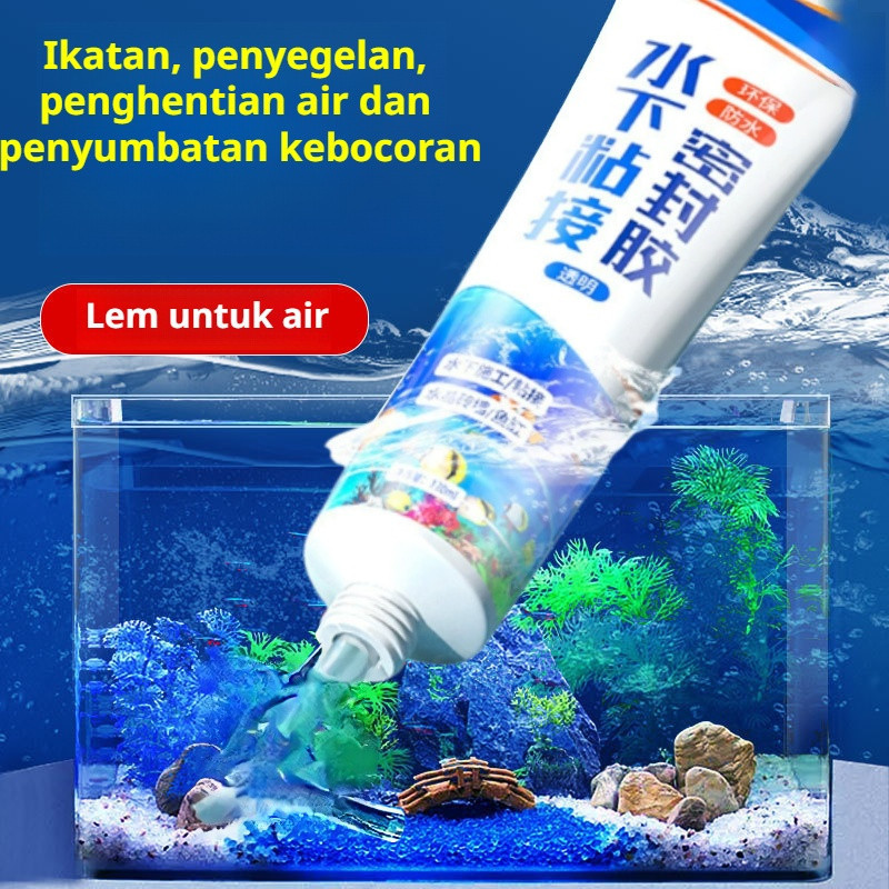 [Kering Cepat&Anti Bocor] Sealant Bawah Air/Sealant bawah air/menyumbat kebocoran dan memperbaiki ke