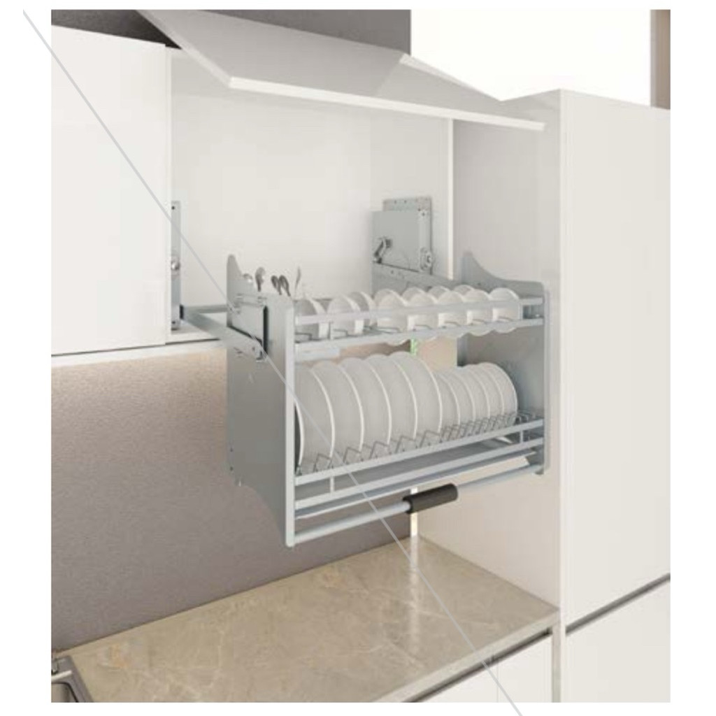 rak piring  600mm slow motion pull down multipurpose XC 26260Murah