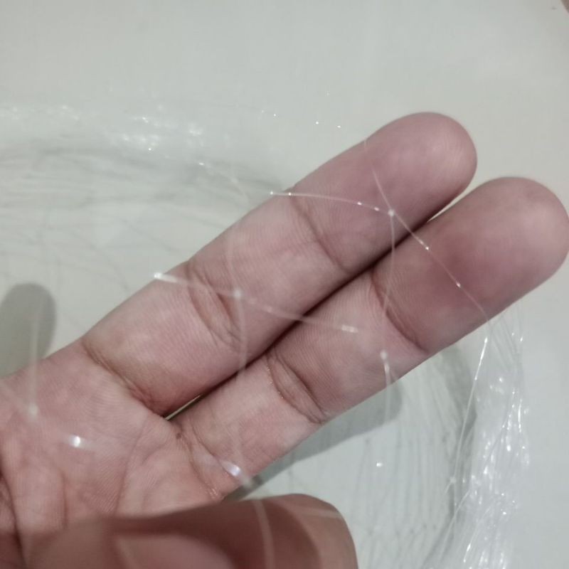 jaring bahan anco lubang 2 jari jaring anco ikan mujaer ikan dll