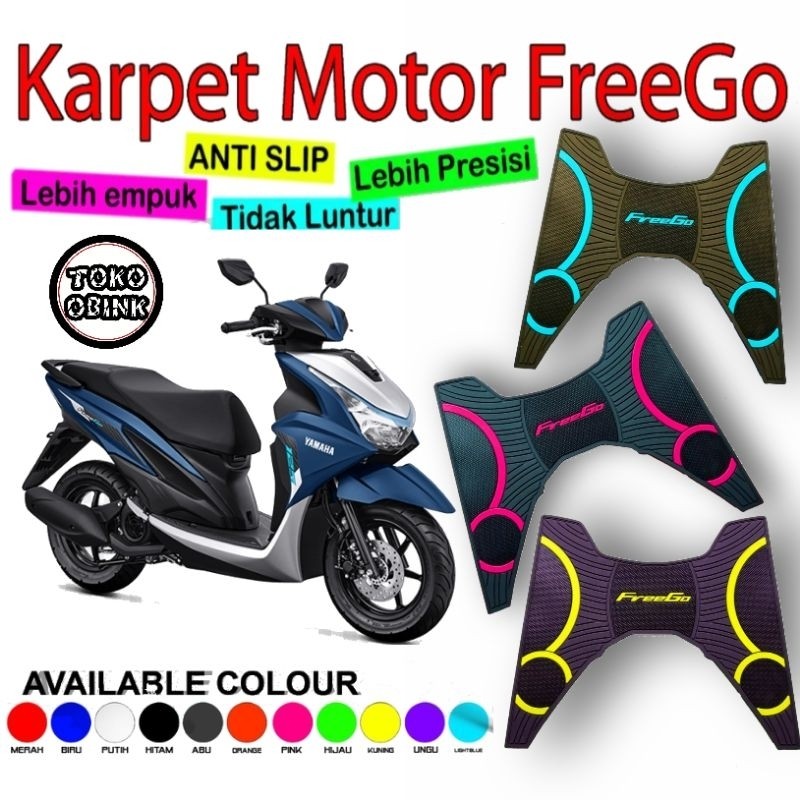 Karpet Motor Yamaha FreeGo 125 / Karpet FreeGo 125 / Alas Kaki Yamaha FreeGo