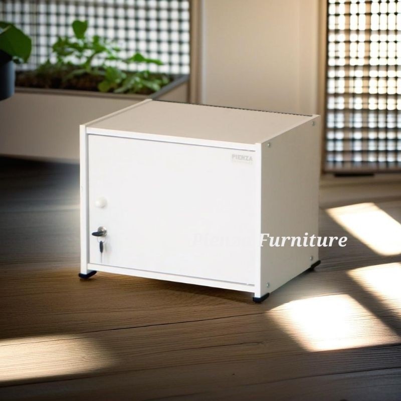 Furniture Sukabumi | Lemari Rak Buku Serbaguna 1 Susun Verona Series Pienza Furniture