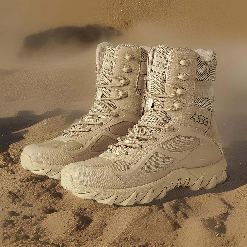 Sepatu Tactical Elite A533 PDL 8 in | sepatu PDL cream